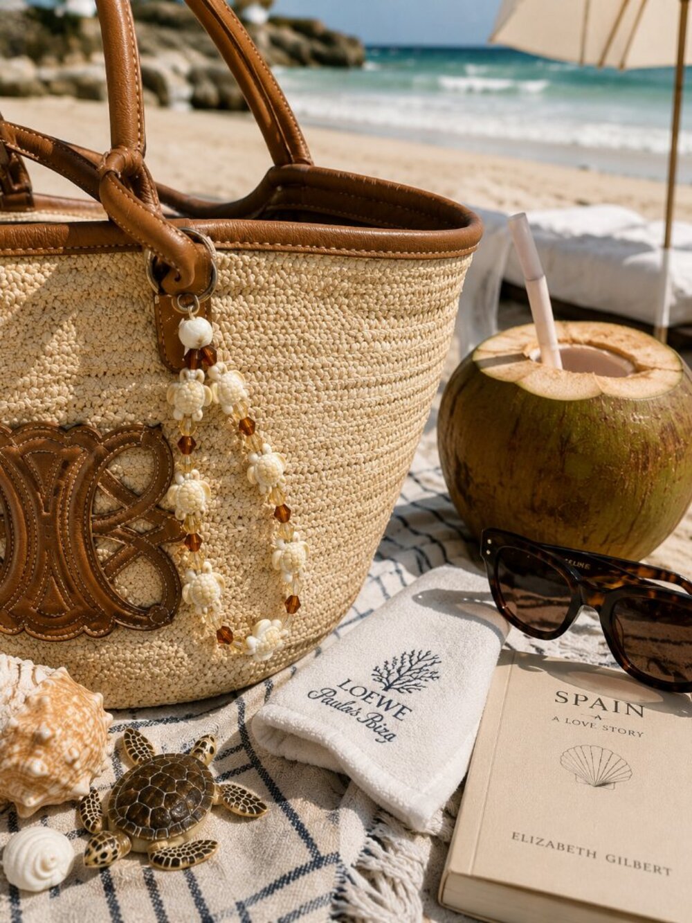 Sea Turtle Bag Charm